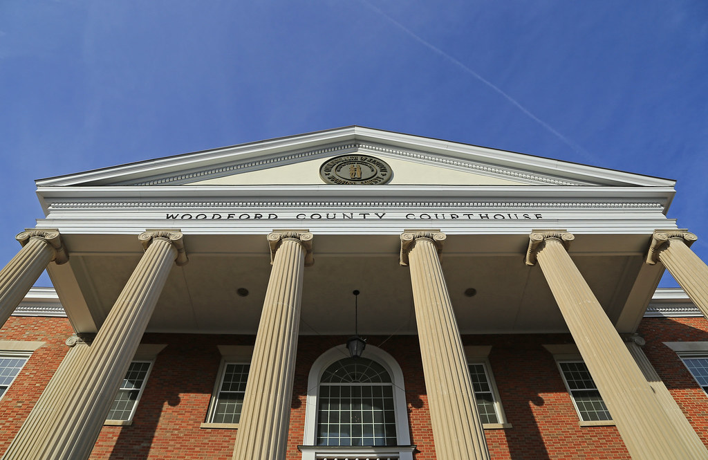 Portico, Woodford County Courthouse — Versailles, Kentucky… Flickr