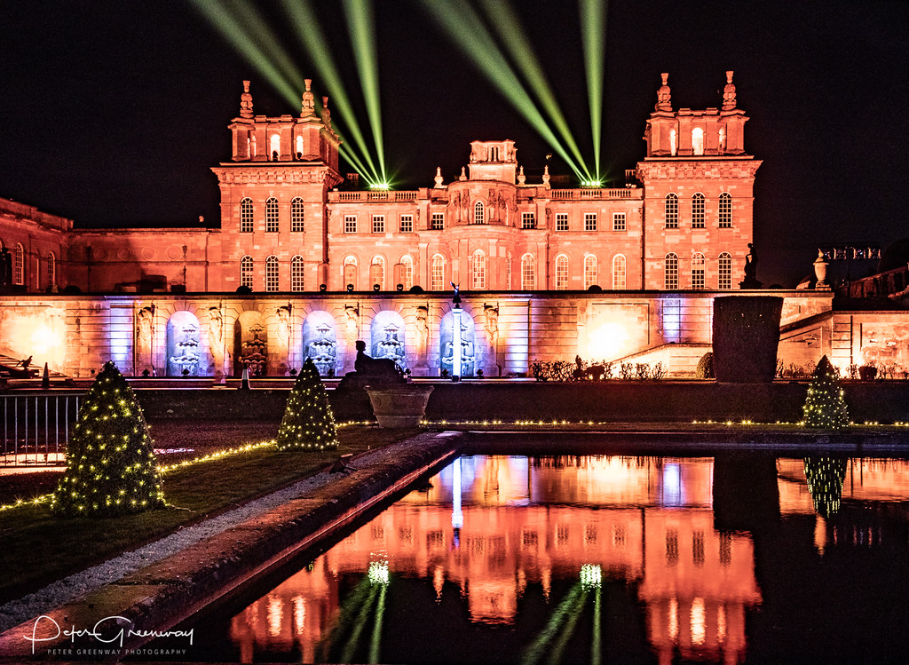 Blenheim Palace Christmas Light Trail The Illuminated Pa… Flickr