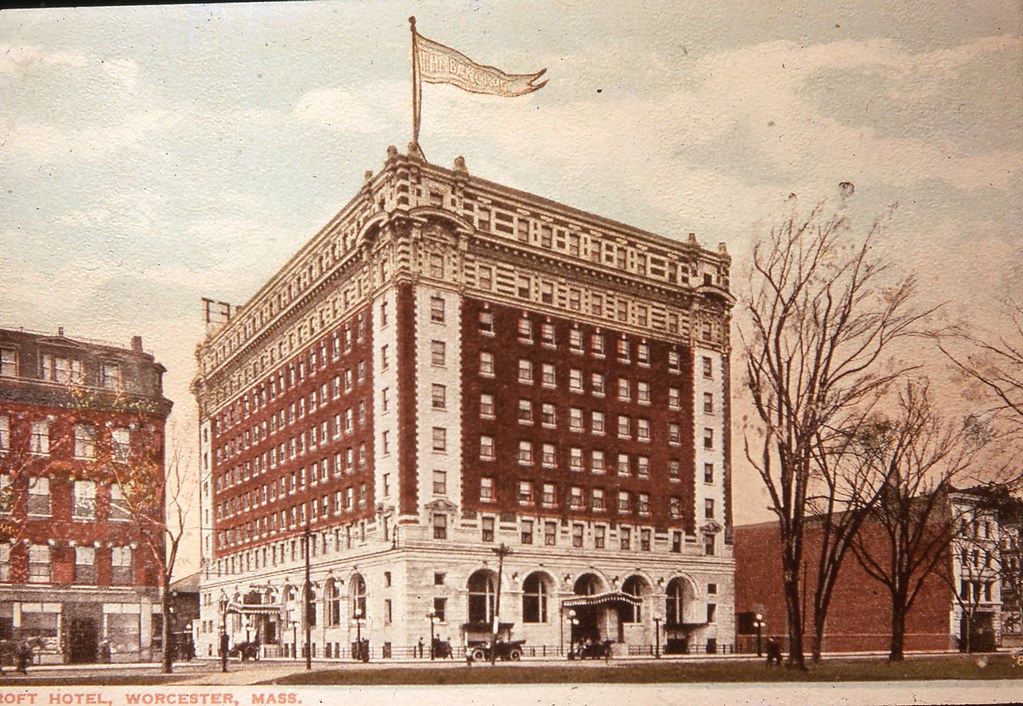 Historic Worcester Postcards Bancroft Hotel, Worcester MA Flickr