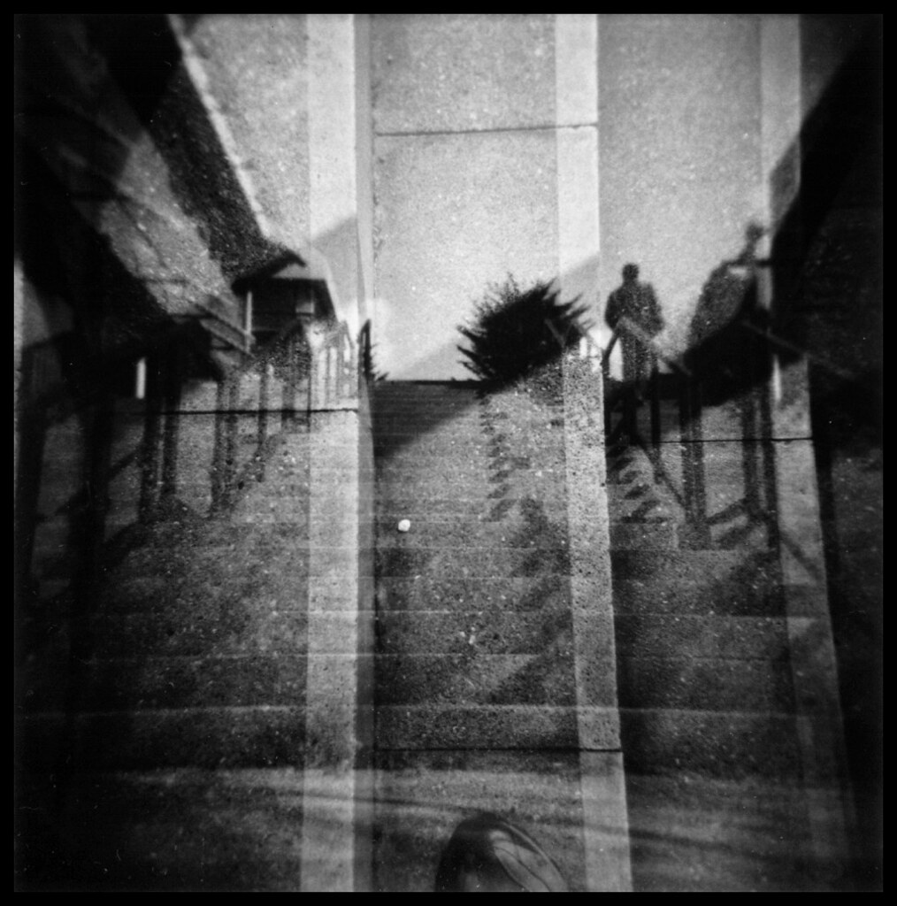Apples and Pears One of the double exposures for the Holga… Flickr