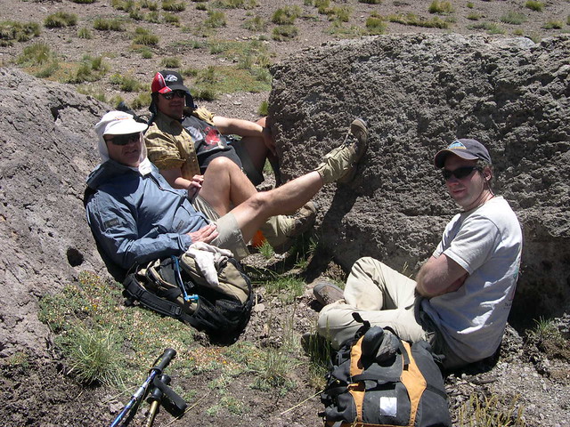 Mark Brad Me Before Base Camp Rest Stop and Lunch with Mar… Flickr