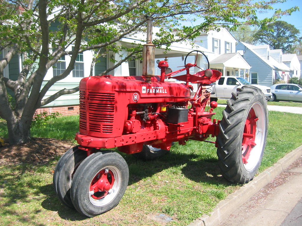 A Tractor? Now we don't see these on our street everyday! … Flickr