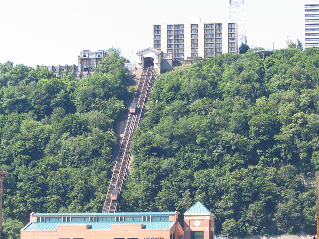 Monongahela Incline in Pittsburgh, Pa and built in 1870, i… Flickr