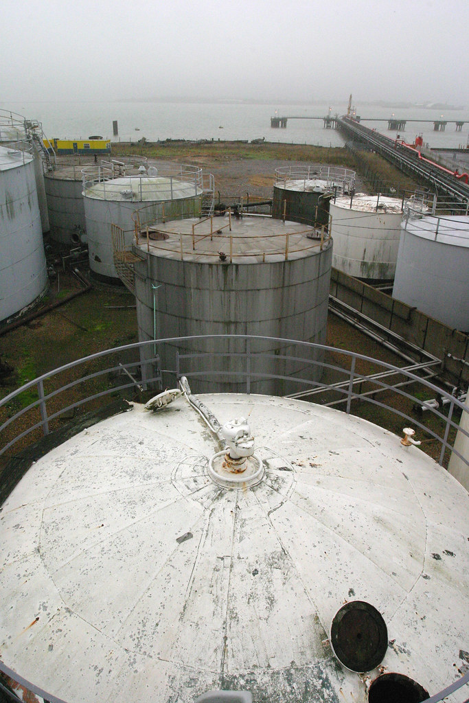 Oil Tanks 1 Wessex Archaeology recorded the 'oil tank farm… Flickr