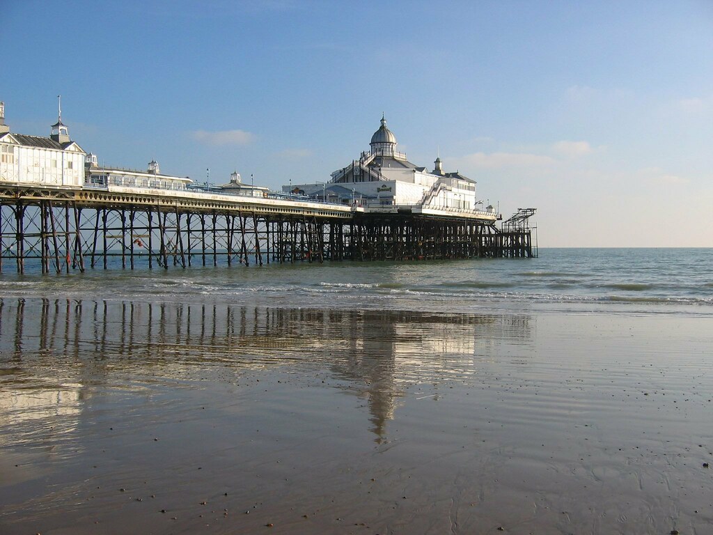 Eastbourne Pier Eastbourne Pier at low tide. Jon Combe Flickr