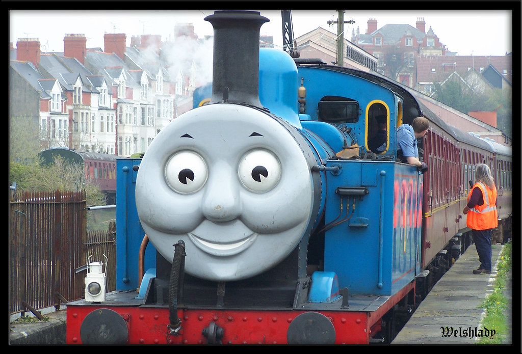 Thomas the tank engine. | Visiting Barry Island station Wale… | Flickr