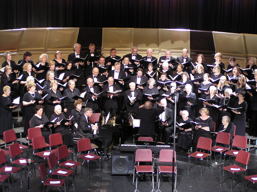 Morris Choral Society Concert Members of the Morris Choral… Flickr
