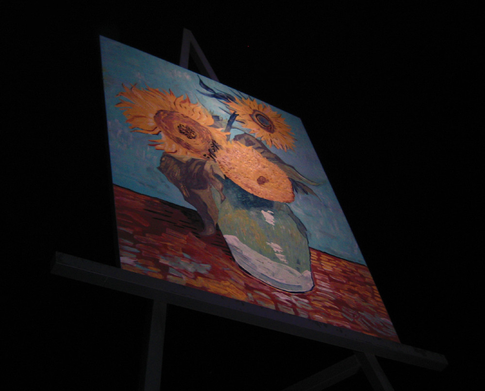 Giant Vincent Van Gogh's Sunflower Painting Goodland, KS Flickr