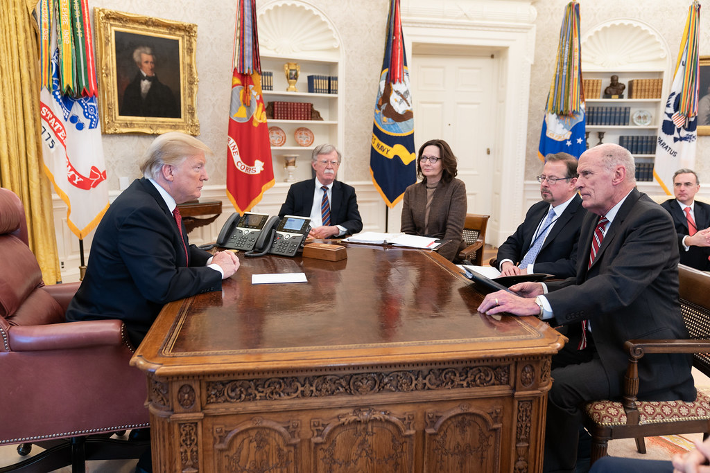 President Trump Holds a Meeting in the Oval Office Flickr