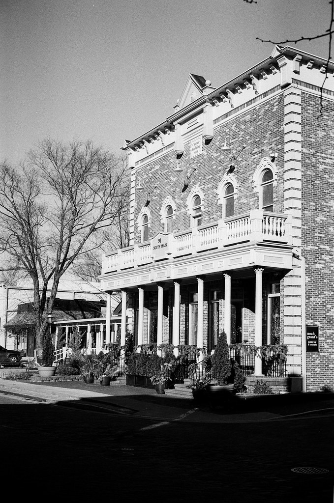 Main St. Zionsville Konica Auto S2 Kodak TMax 400 Jim Grey Flickr