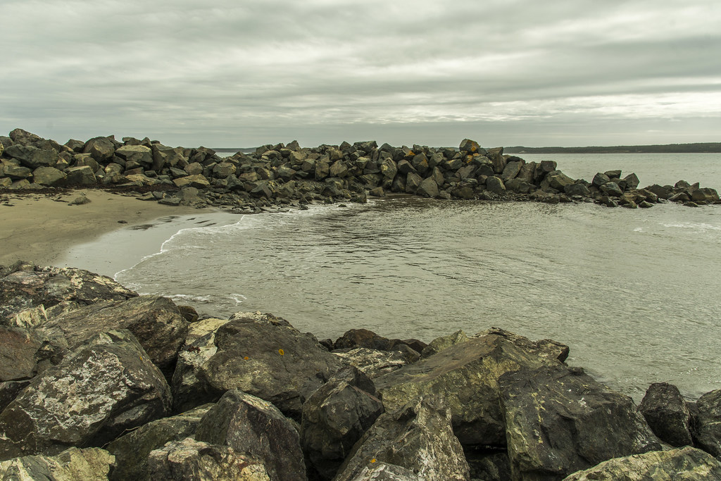 Port Morien Harbour Break Beach fotofrysk Flickr