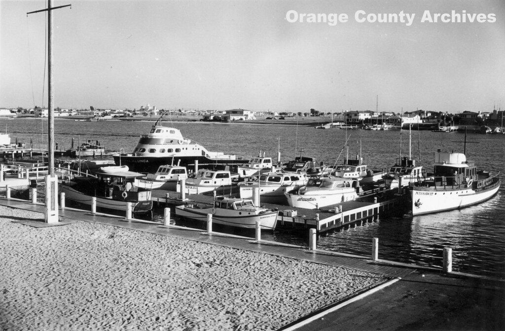 Deep sea fishing boats, Newport Beach There are no known c… Flickr