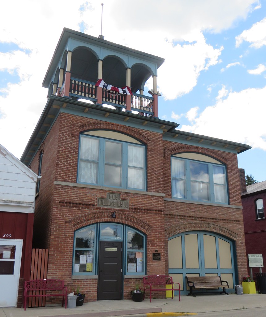 Old Tigerton, Wisconsin Village Hall Built in 1905, this s… Flickr