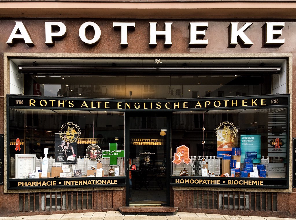 ROTH’S ALTE ENGLISCHE APOTHEKE Hamburg, Oktober 2018. Flickr