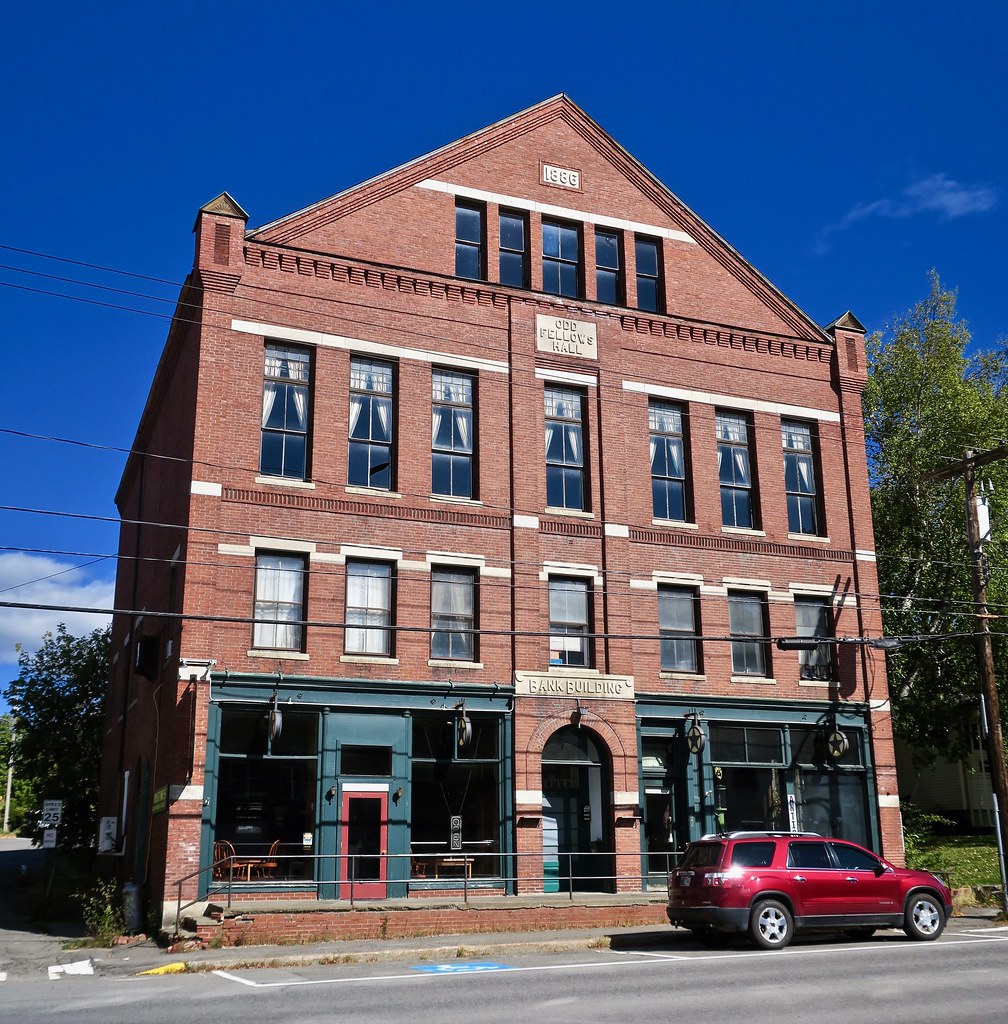 Odd Fellows Hall and Bank Building, DoverFoxcroft, ME Flickr