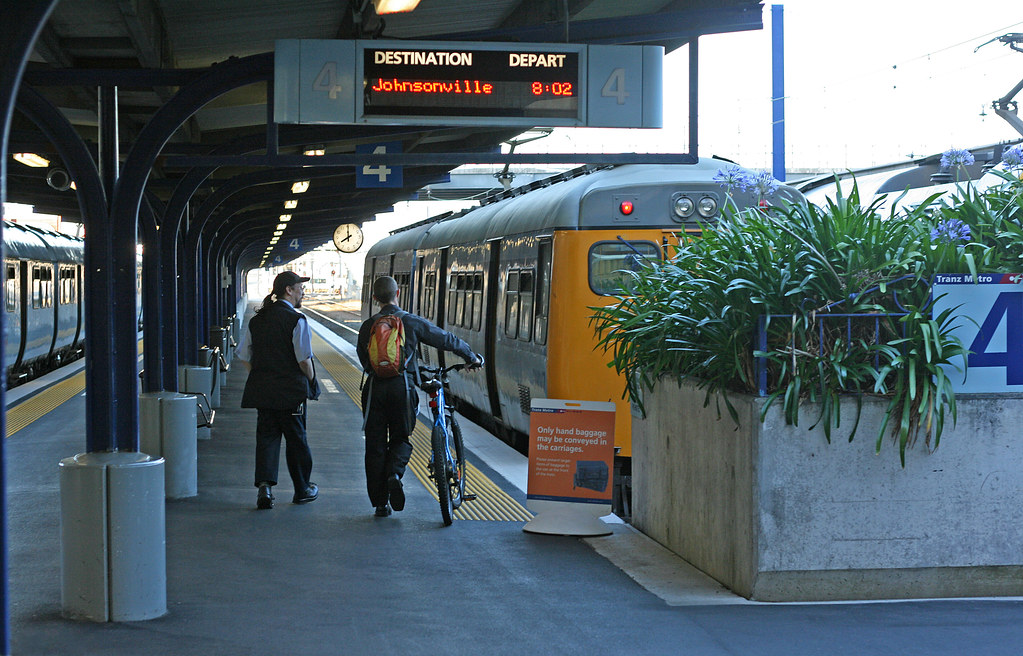 Wellington Train Station During my tour of New Zealand, I … Flickr