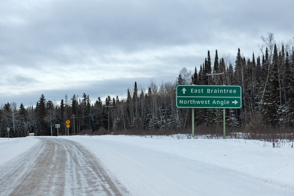 Northwest Angle sign a photo on Flickriver