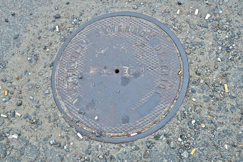 Waterville Sewerage District, Waterville, ME A manhole cov… Flickr