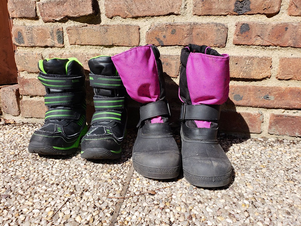 Kids' Snow Boots To Give Away Both size 13. They're growin… Flickr