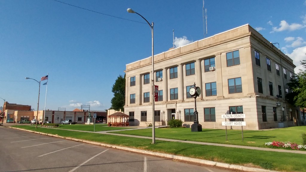 Alfalfa County Courthouse, Cherokee, OK (3) **Alfalfa Coun… Flickr