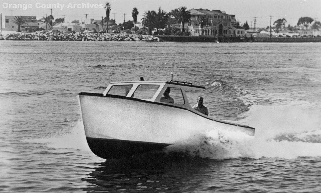 Speedboat built by York Boat Builders, Newport Beach Flickr