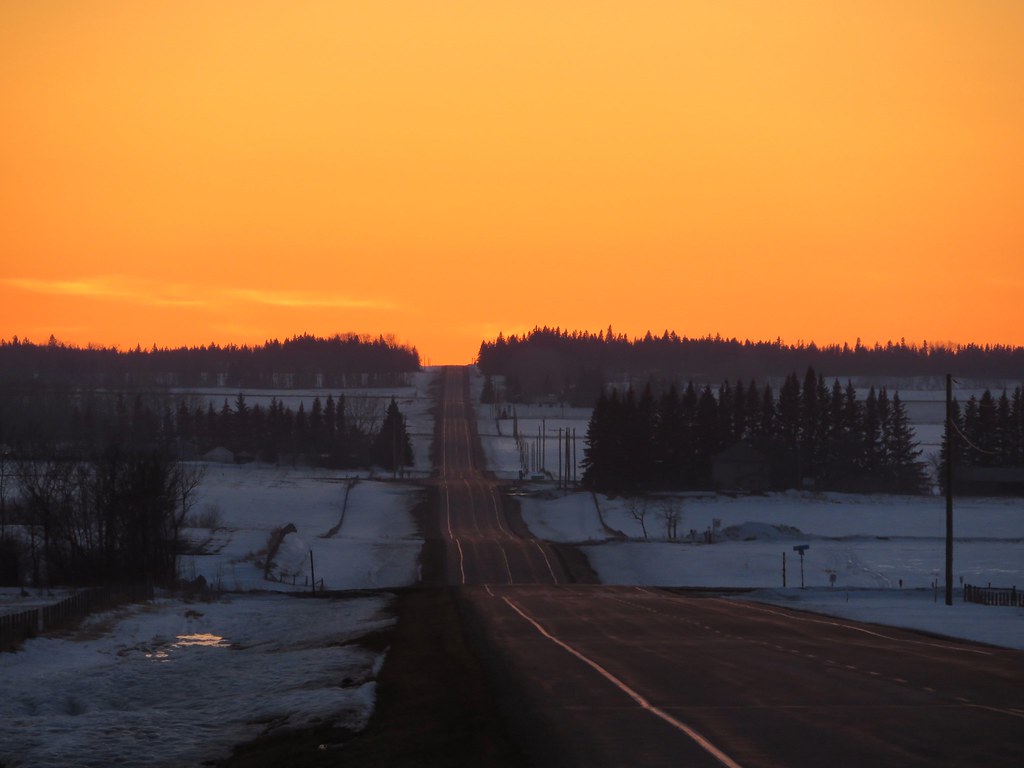 County Sunset Township Road 412 amandyg Flickr