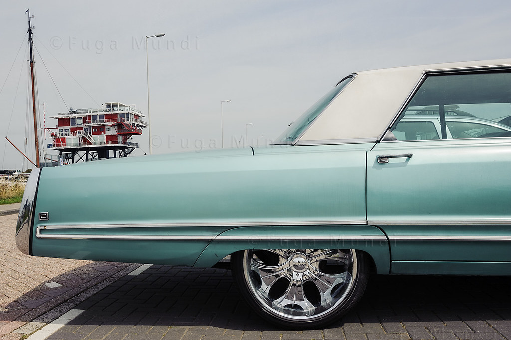 Classic American car, Amsterdam's Westpoort district, Neth… Flickr