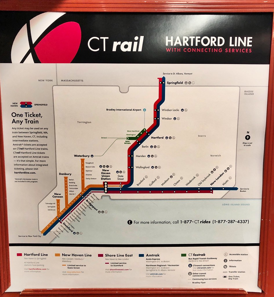 Hartford Line/CT Rail map (JAN19) airbus777 Flickr