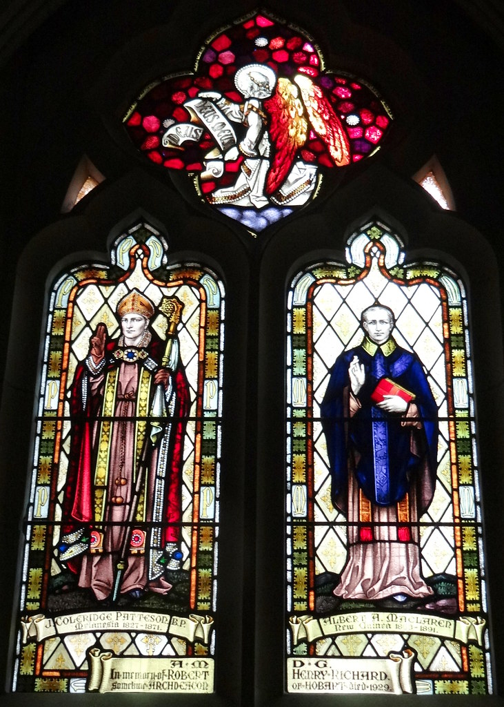 St David's Cathedral, Hobart, Tasmania Cloister window Rex Harris