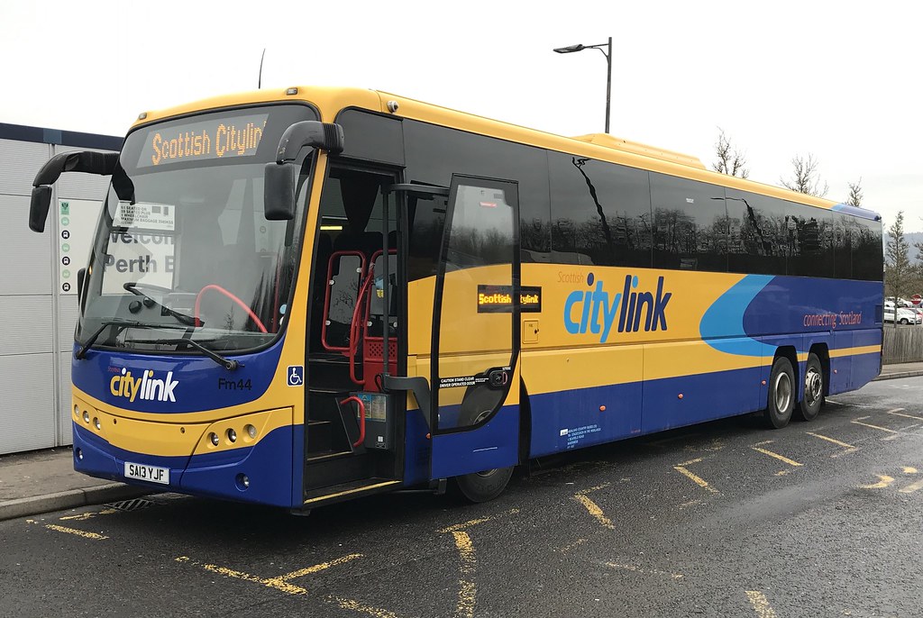 FM44 SA13YJF Ferrymill motors Scottish citylink On loan to… Flickr