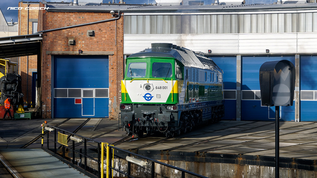 GYSEV 648 001 im Cottbuser Werk Die GySEV 648 001 (ex 233 … Flickr