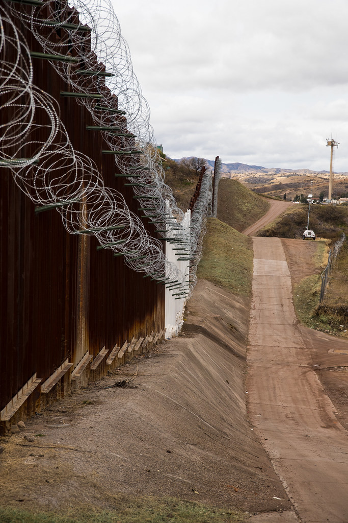 Nogales Border Wall and Concertina Wire Layers of Concerti… Flickr