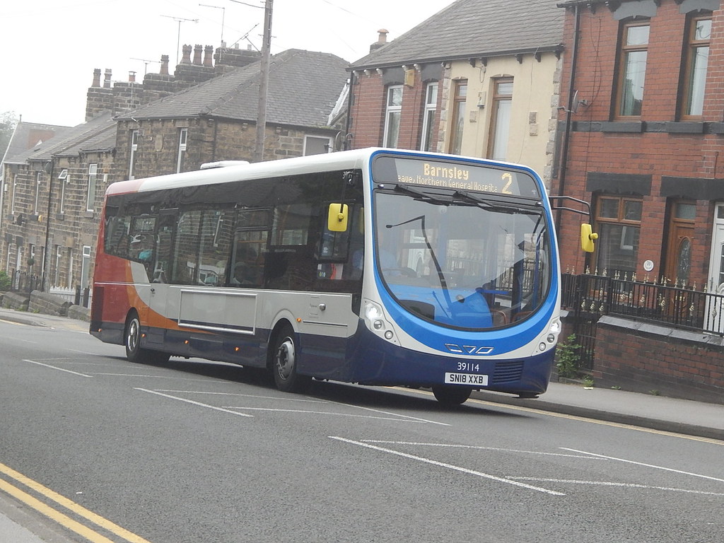 39114 SN18XXB stagecoach yorkshire Park Road, Worsbrough, … Flickr