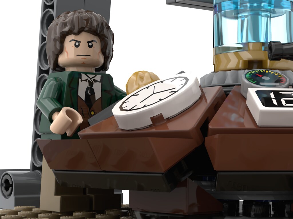 lego 8th doctor's Tardis console moc This is my lego Tardi… Flickr
