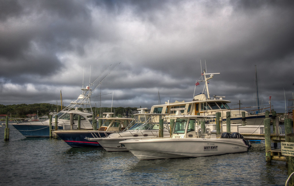Boats at Oak Bluffs Marina Oak Bluffs, MA Donnie King Flickr