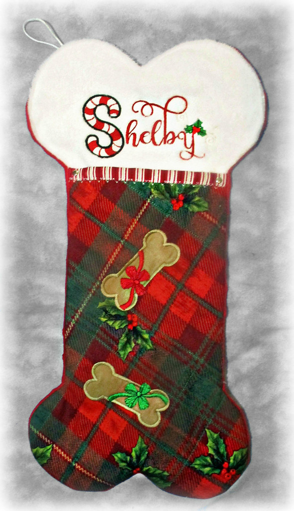 Dog Christmas Stocking Mahoney Flickr