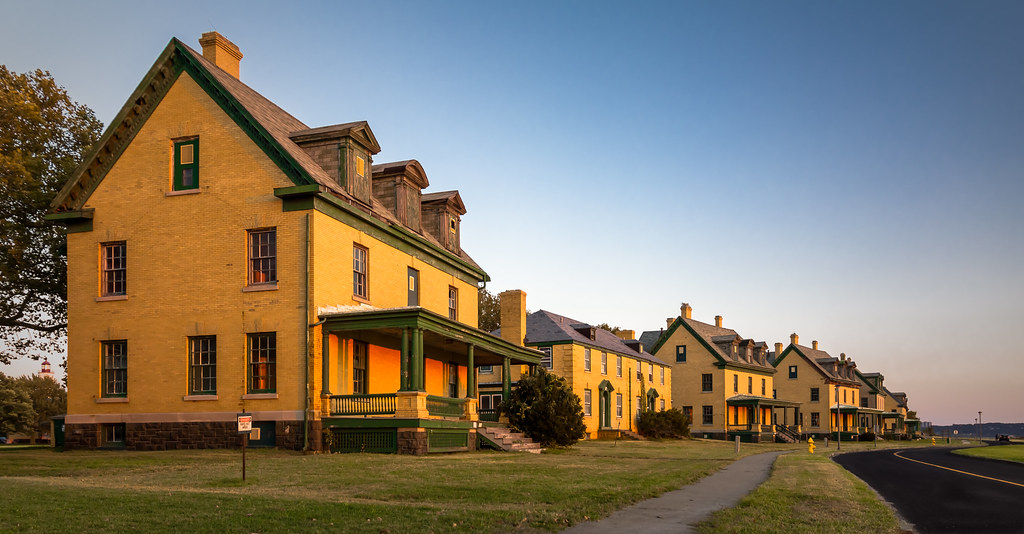 Officers’ Row Fort Hancock, Sandy Hook, NJ Hugo Bouzon Flickr