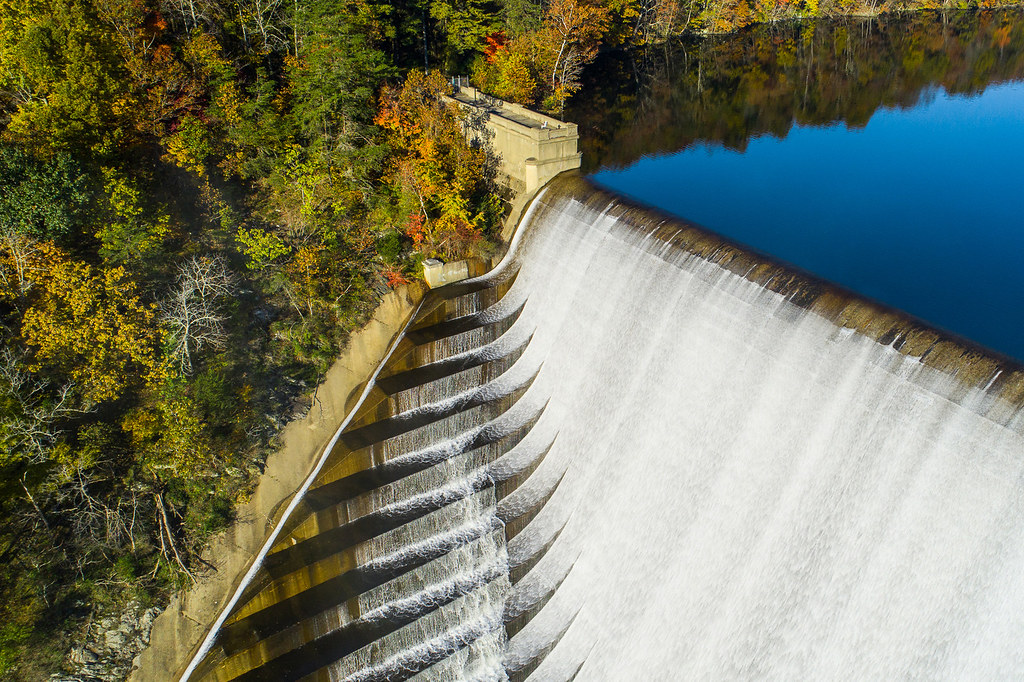 Spillway, Liberty Reservoir Dam Matthew Binebrink Flickr