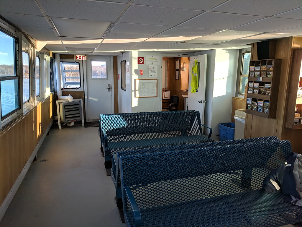 Grand Isle Ferry Lake Champlain Inside of the Grand Isle F… Flickr