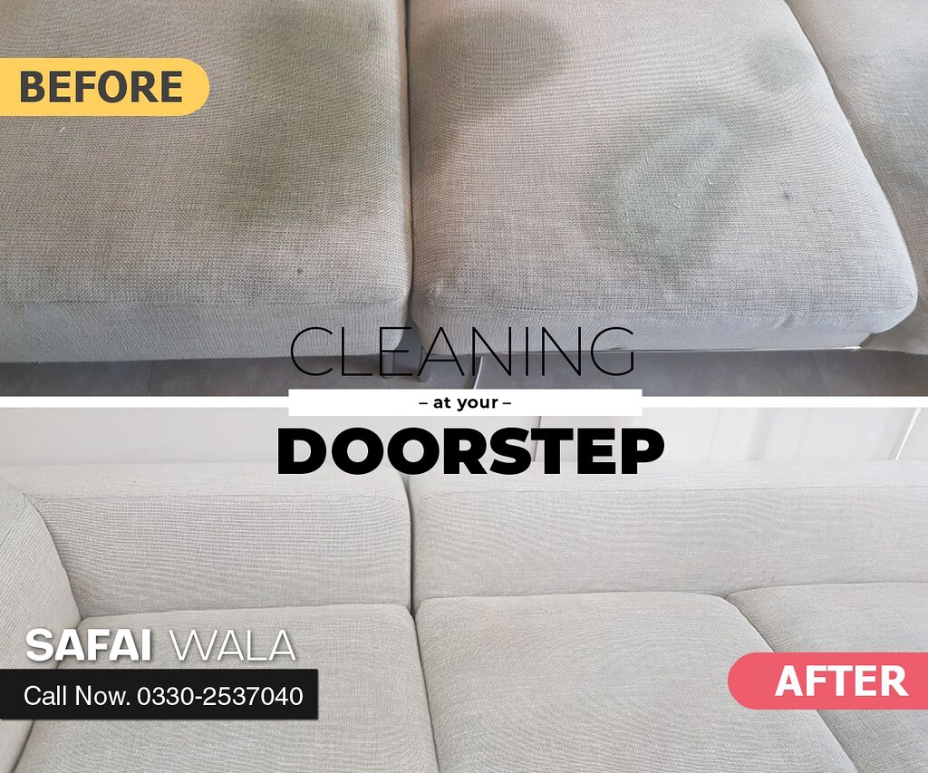Sofa Cleaning www.safaiwala.pk/sofacleaning safaiwala.pk Flickr