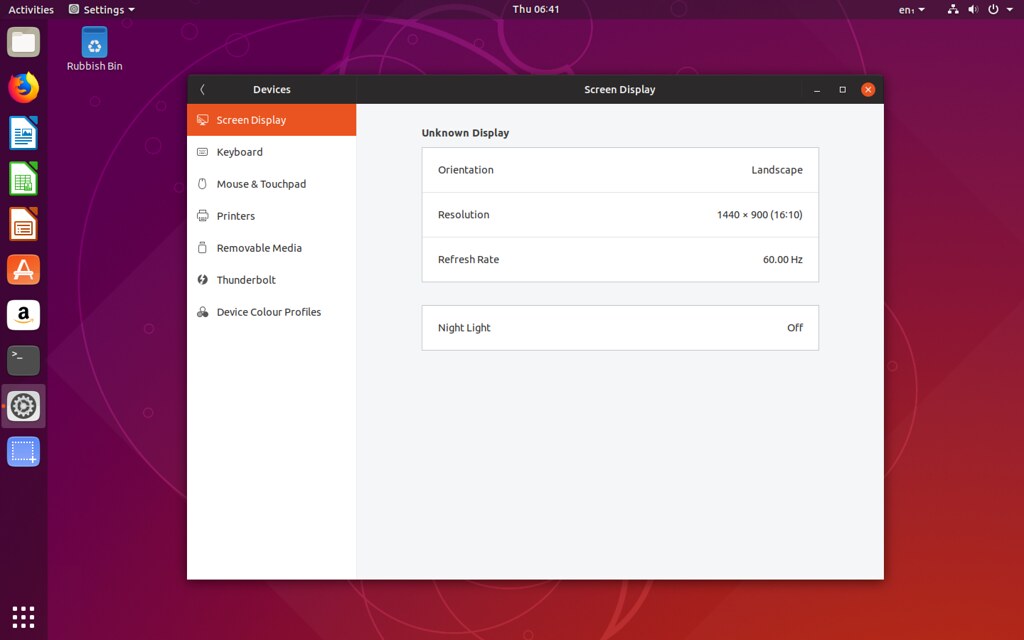 Ubuntu 18.10 Screenshots Devices Menu in the Control Panel… Flickr