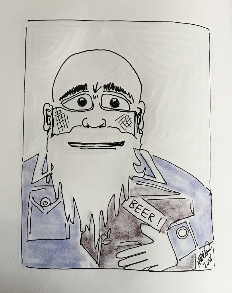 Bleed Through Art in Andrea Martinez’s Moleskine MIke Kline Flickr