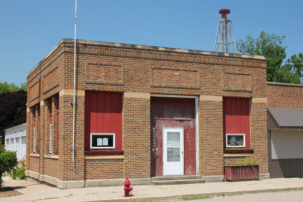 Town Hall Walters, MN Tom McLaughlin Flickr