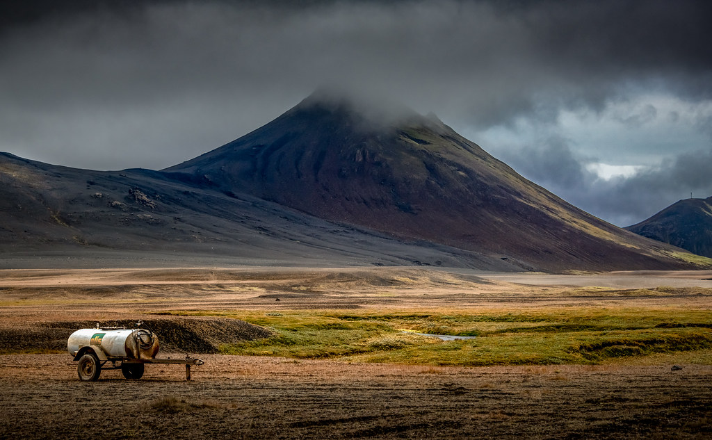 Agriculture in Eastern Iceland On the gravel road Möðrudal… Flickr
