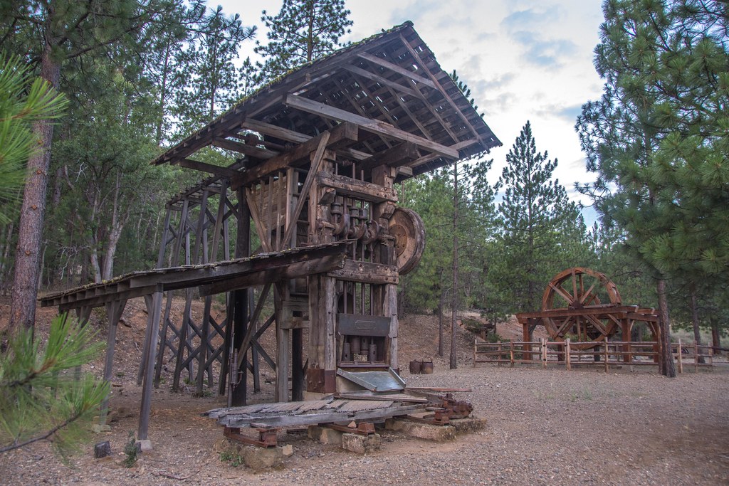Yreka Stamp Mill 2 Greenhorn Park is named for Greenhorn C… Flickr