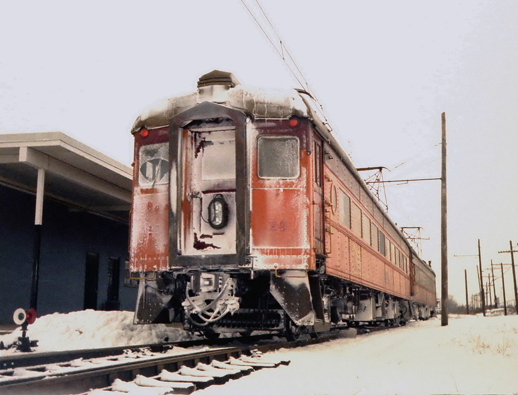 Railroads, Chicagostyle, South Shore 24 at Bendix South