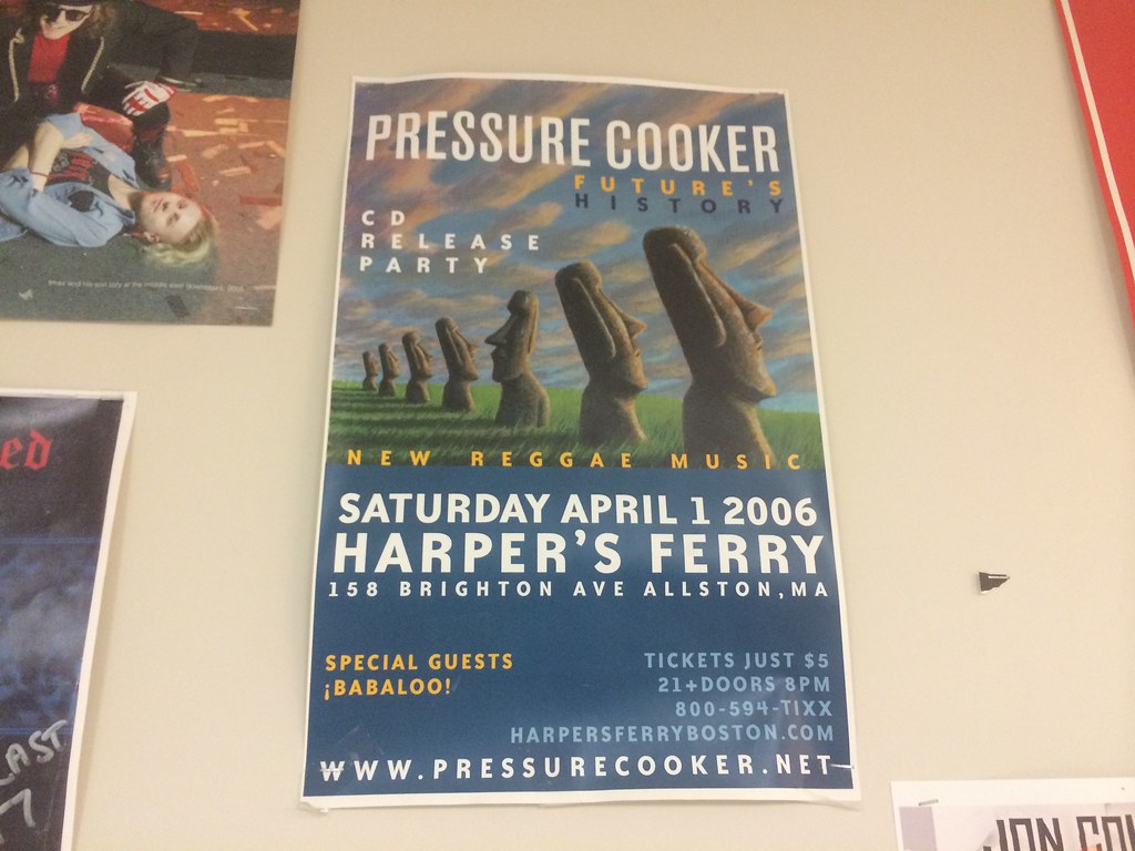 Pressure Cooker Poster Boston Ska Band CD Release Show Flickr