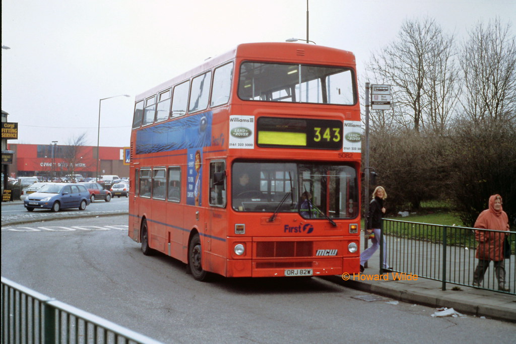 First Manchester 5082 (ORJ 82W) Hyde Bus Station, 24/03/20… Flickr