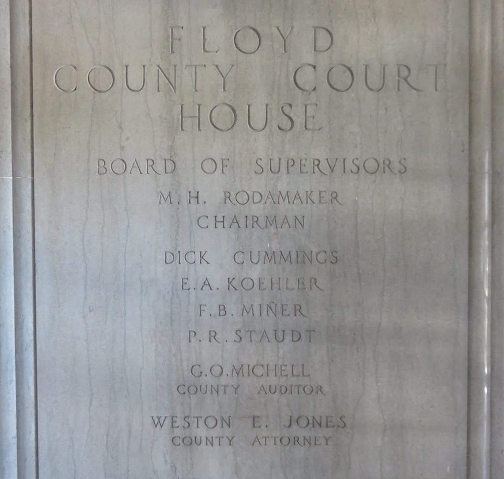 Floyd County Courthouse Detail (Charles City, Iowa) Flickr
