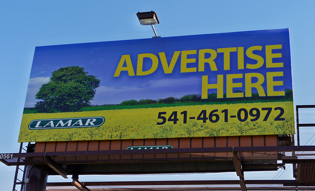 Advertise Here Billboard Rick Obst Flickr